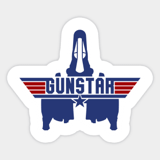 Top Gunstar Sticker